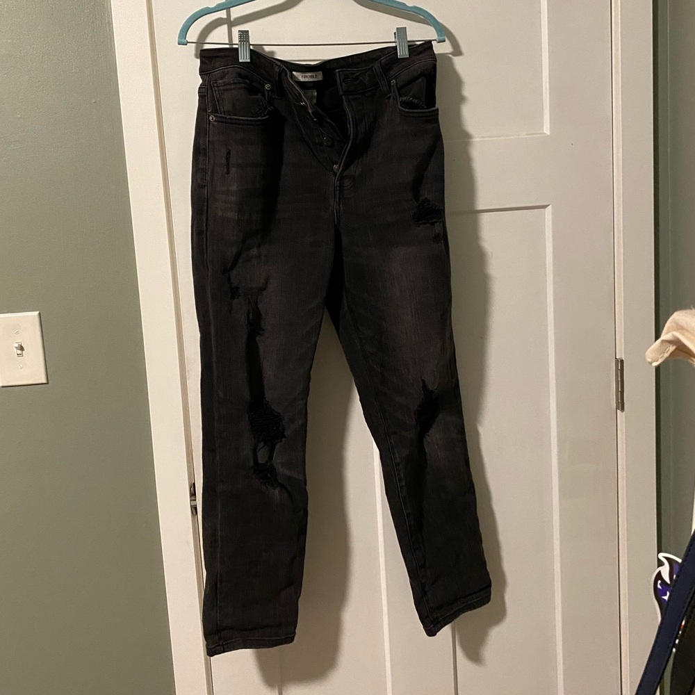 black forever 21 jeans